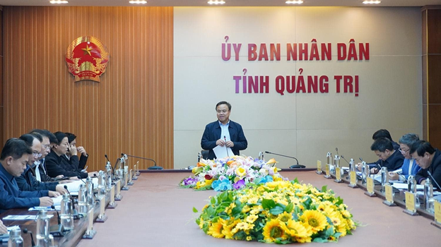 UBND tỉnh Quảng Trị làm việc về Đề án phát triển vật liệu xây dựng trên địa bàn- Ảnh 1.