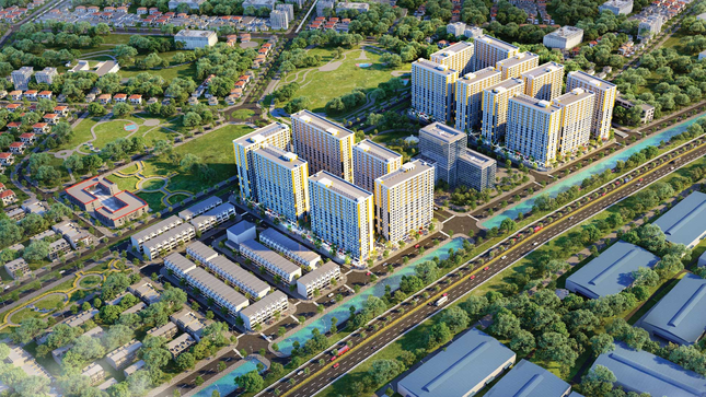 Cất nóc tòa căn hộ cao 20 tầng tại Bắc Giang- Ảnh 1.