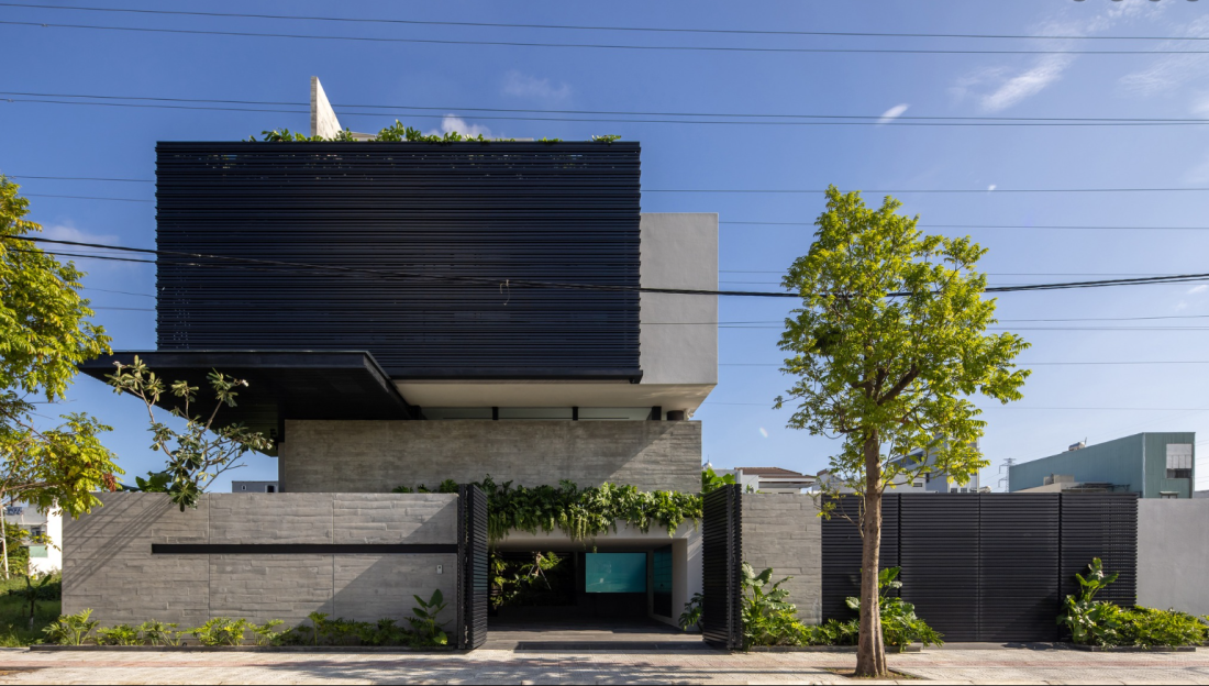 Biệt thự ven sông Đà Nẵng với khối kiến trúc mở độc đáo, bền vững và thẩm mỹ- Ảnh 1. Biệt thự ven sông Đà Nẵng với khối kiến trúc mở độc đáo, bền vững và thẩm mỹ- Ảnh 1.