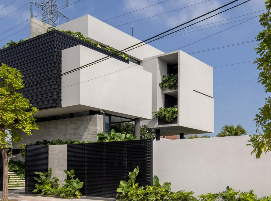 Biệt thự ven sông Đà Nẵng với khối kiến trúc mở độc đáo, bền vững và thẩm mỹ- Ảnh 2. Biệt thự ven sông Đà Nẵng với khối kiến trúc mở độc đáo, bền vững và thẩm mỹ- Ảnh 2.