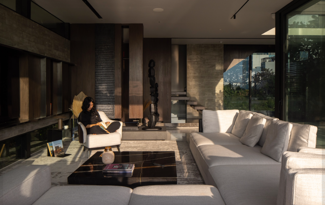 Biệt thự ven sông Đà Nẵng với khối kiến trúc mở độc đáo, bền vững và thẩm mỹ- Ảnh 6. Biệt thự ven sông Đà Nẵng với khối kiến trúc mở độc đáo, bền vững và thẩm mỹ- Ảnh 6.