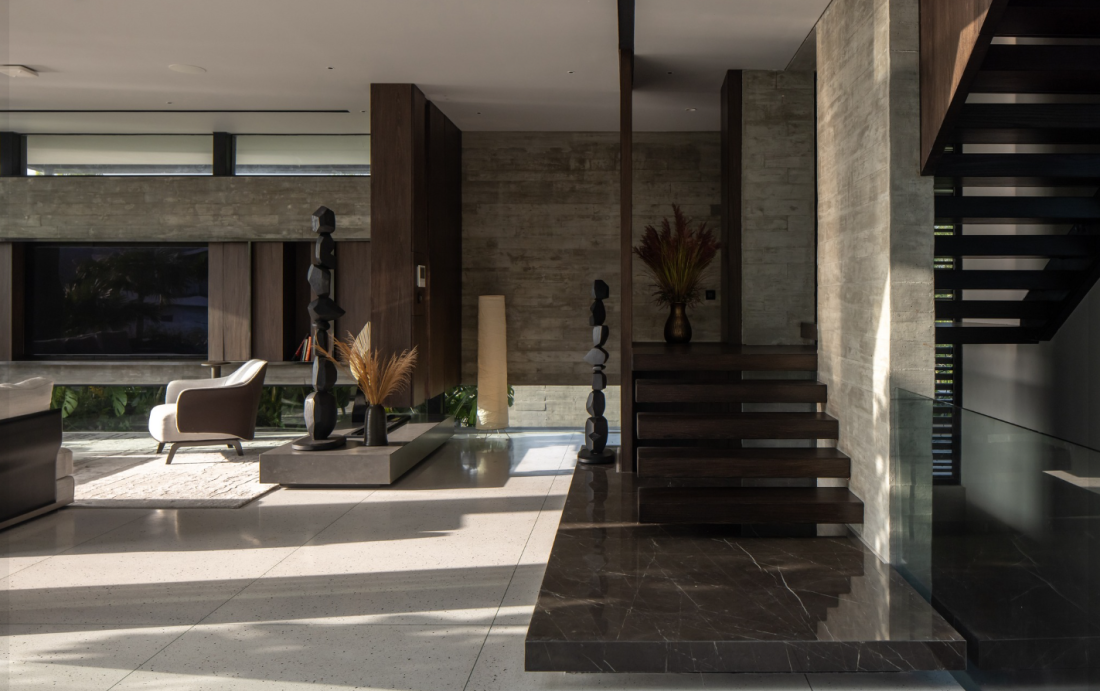 Biệt thự ven sông Đà Nẵng với khối kiến trúc mở độc đáo, bền vững và thẩm mỹ- Ảnh 9. Biệt thự ven sông Đà Nẵng với khối kiến trúc mở độc đáo, bền vững và thẩm mỹ- Ảnh 9.