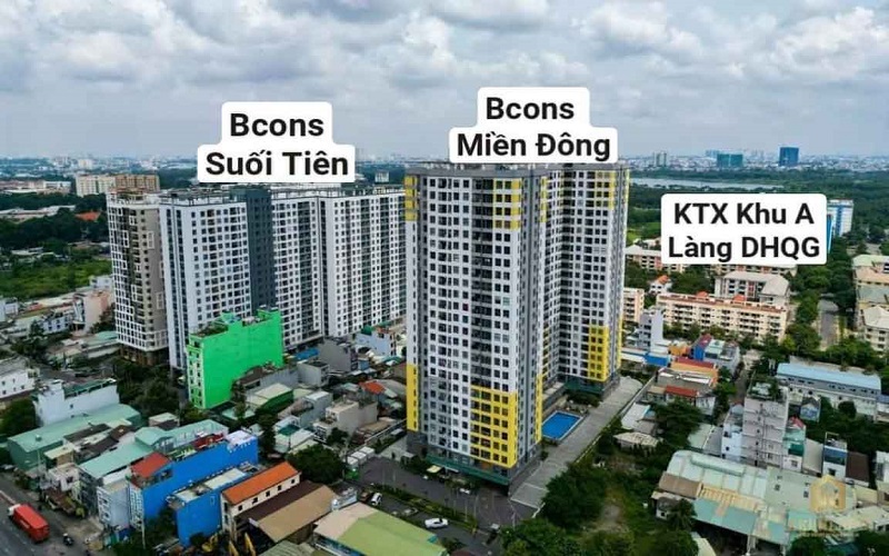 Dự án Bcons Suối Tiên Dĩ An