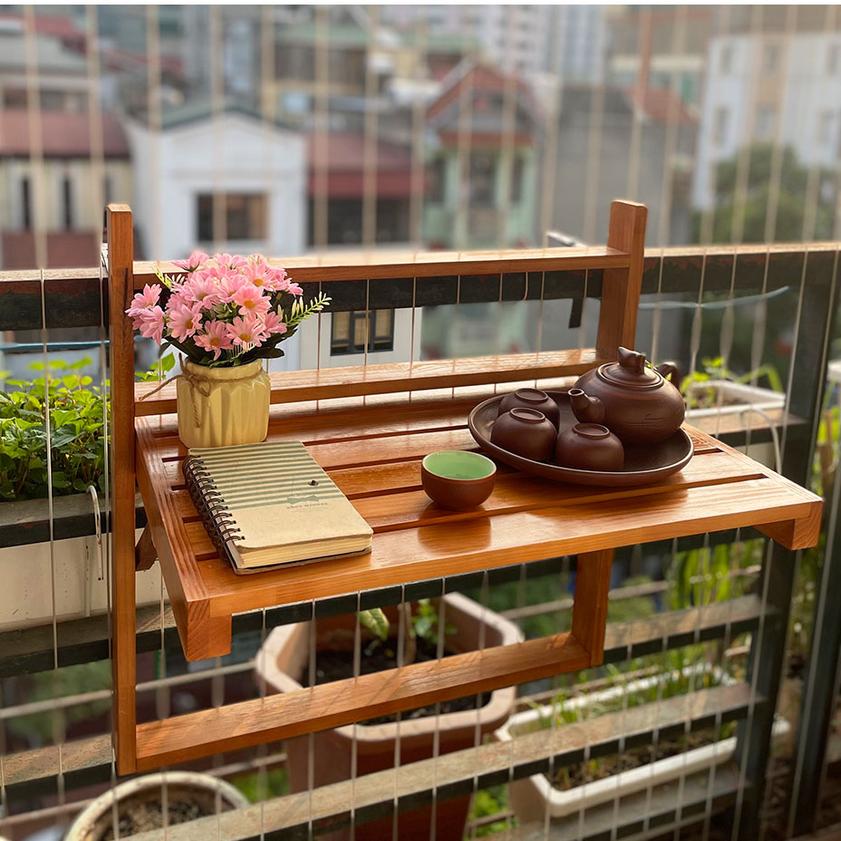 Mẹo trang trí ban công nhỏ đẹp mắt, tối ưu hóa không gian- Ảnh 1.