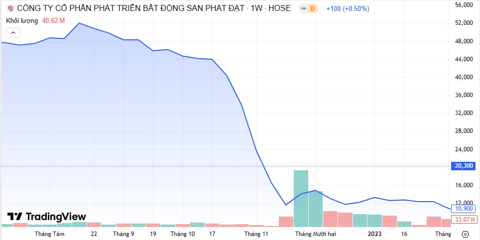 Hai người dùng 164 tài khoản để thao túng giá cổ phiếu Phát Đạt- Ảnh 1.