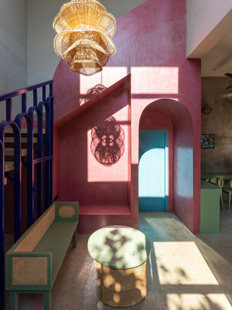 Khám phá ngôi nhà gạch với thiết kế tường gạch lượn sóng độc đáo tại Ấn Độ- Ảnh 5. Khám phá ngôi nhà gạch với thiết kế tường gạch lượn sóng độc đáo tại Ấn Độ- Ảnh 5.