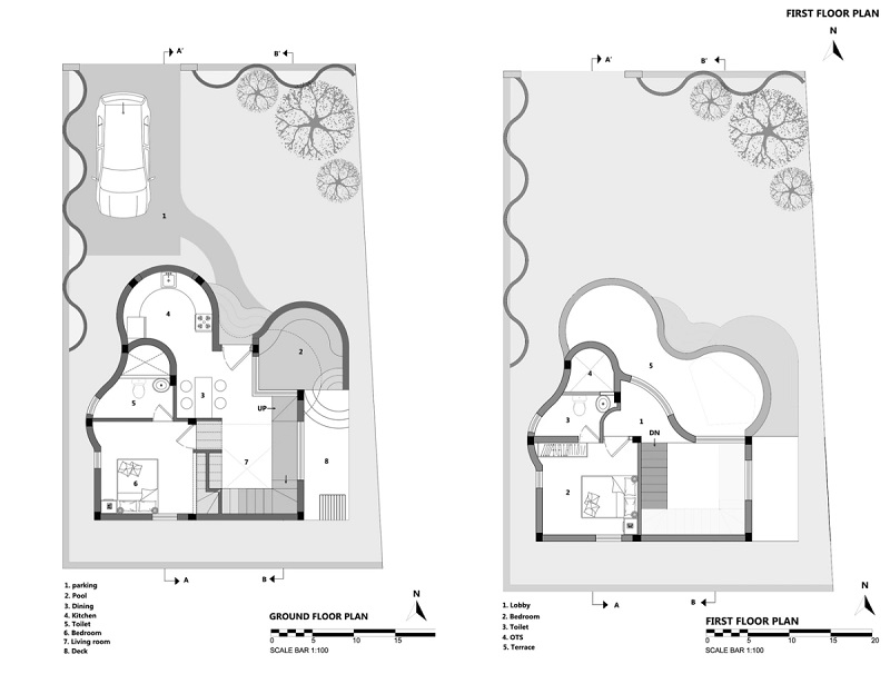 Khám phá ngôi nhà gạch với thiết kế tường gạch lượn sóng độc đáo tại Ấn Độ- Ảnh 13. Khám phá ngôi nhà gạch với thiết kế tường gạch lượn sóng độc đáo tại Ấn Độ- Ảnh 13.