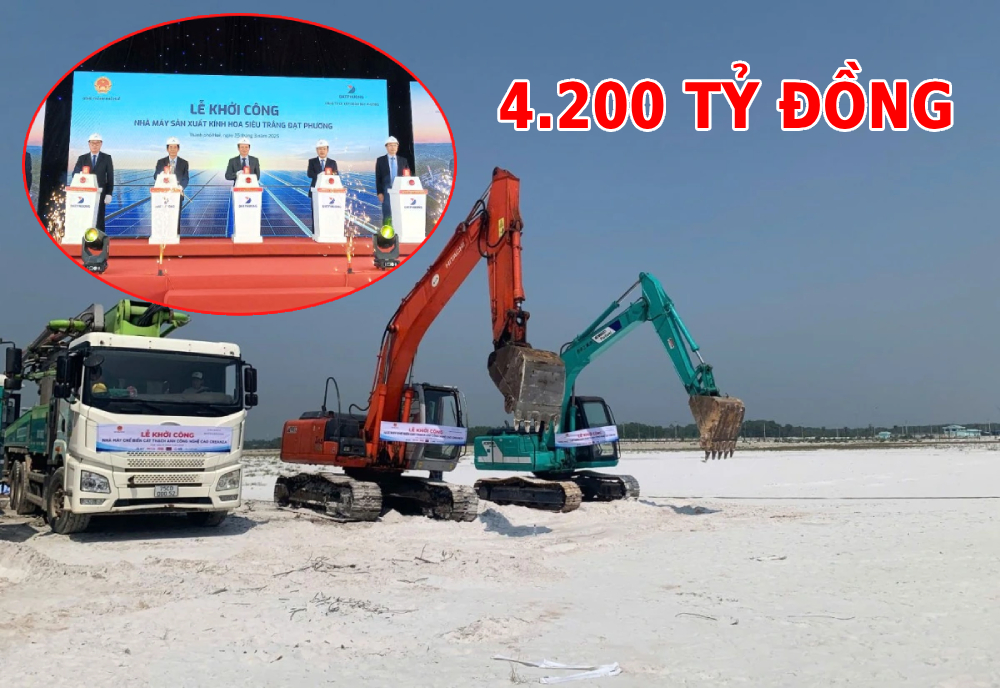 4.200 tỷ đồng được rót vào 2 dự án nhà máy chế biến sản phẩm từ cát tại Khu công nghiệp Phong Điền, Huế- Ảnh 1. 4.200 tỷ đồng được rót vào 2 dự án nhà máy chế biến sản phẩm từ cát tại Khu công nghiệp Phong Điền, Huế- Ảnh 1.