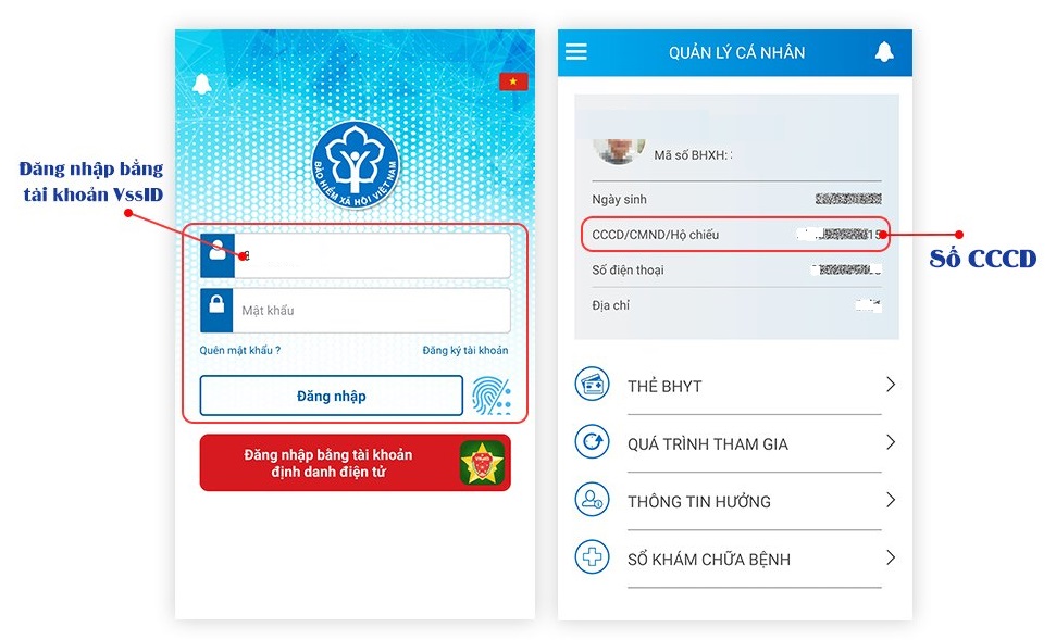 Cách kiểm tra số CCCD đã cập nhật trên BHXH hay chưa?- Ảnh 1.