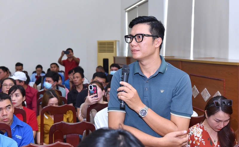 Hơn 130 người lao động tham dự buổi đối thoại “Nhà ở xã hội: Hiểu rõ nhanh – thủ tục gọn" do HODECO tổ chức- Ảnh 1.
