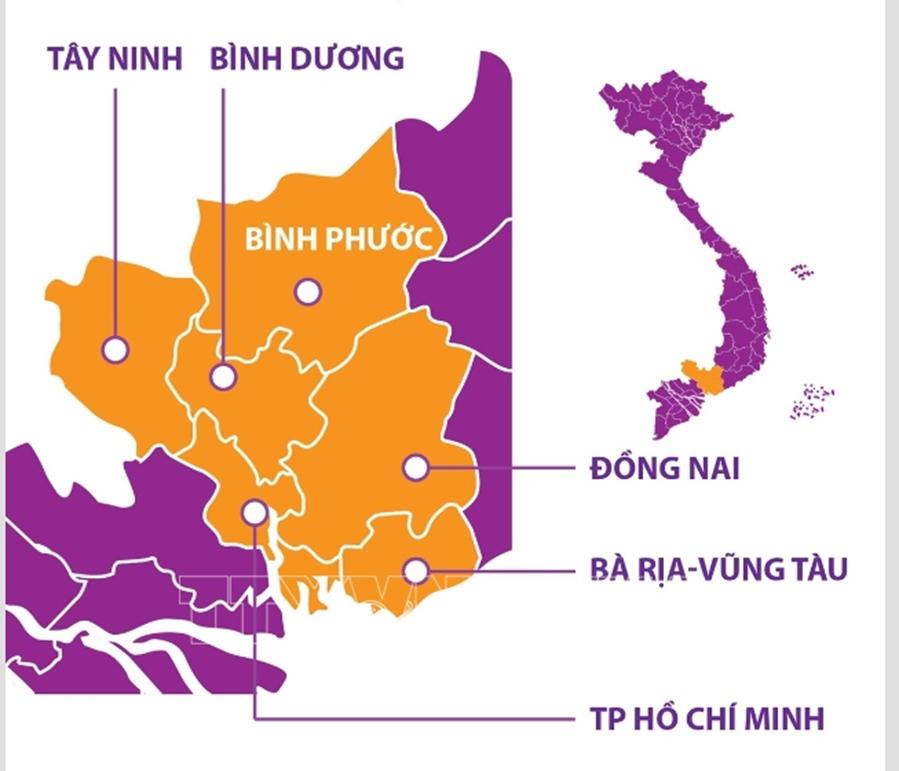 Bảng xếp hạng kinh tế vùng Đông Nam Bộ: Tỉnh nào đang bứt phá mạnh?- Ảnh 1.