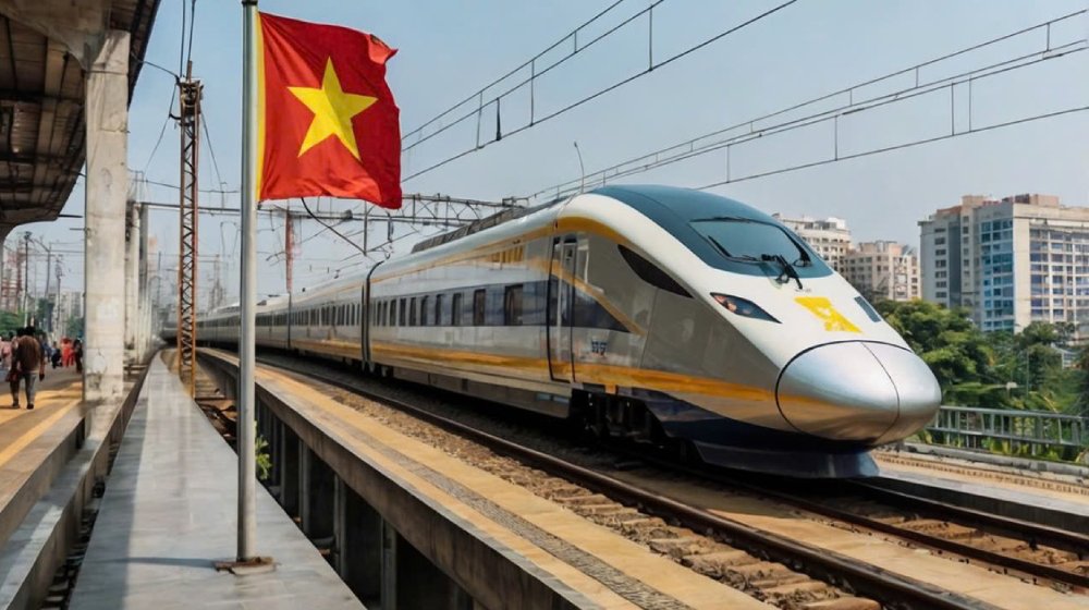Cuối năm 2026, sẽ khởi công đường sắt tốc độ cao Bắc - Nam 350km/h, quy mô 67 tỷ USD- Ảnh 1. Cuối năm 2026, sẽ khởi công đường sắt tốc độ cao Bắc - Nam 350km/h, quy mô 67 tỷ USD- Ảnh 1.