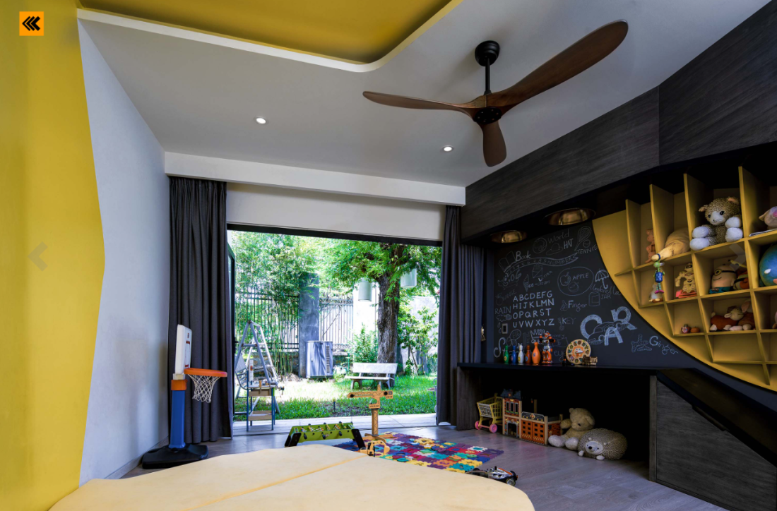 Biệt phủ hình cánh diều thiết kế bếp là trung tâm tại Đồng Nai- Ảnh 11.