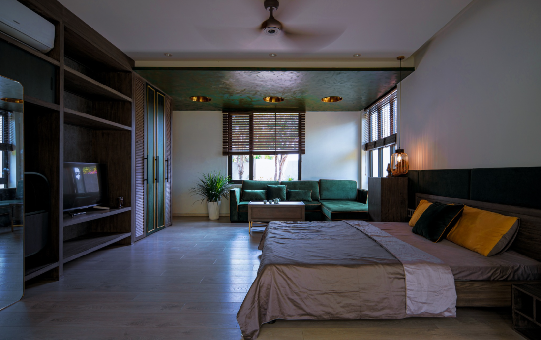 Biệt phủ hình cánh diều thiết kế bếp là trung tâm tại Đồng Nai- Ảnh 9.