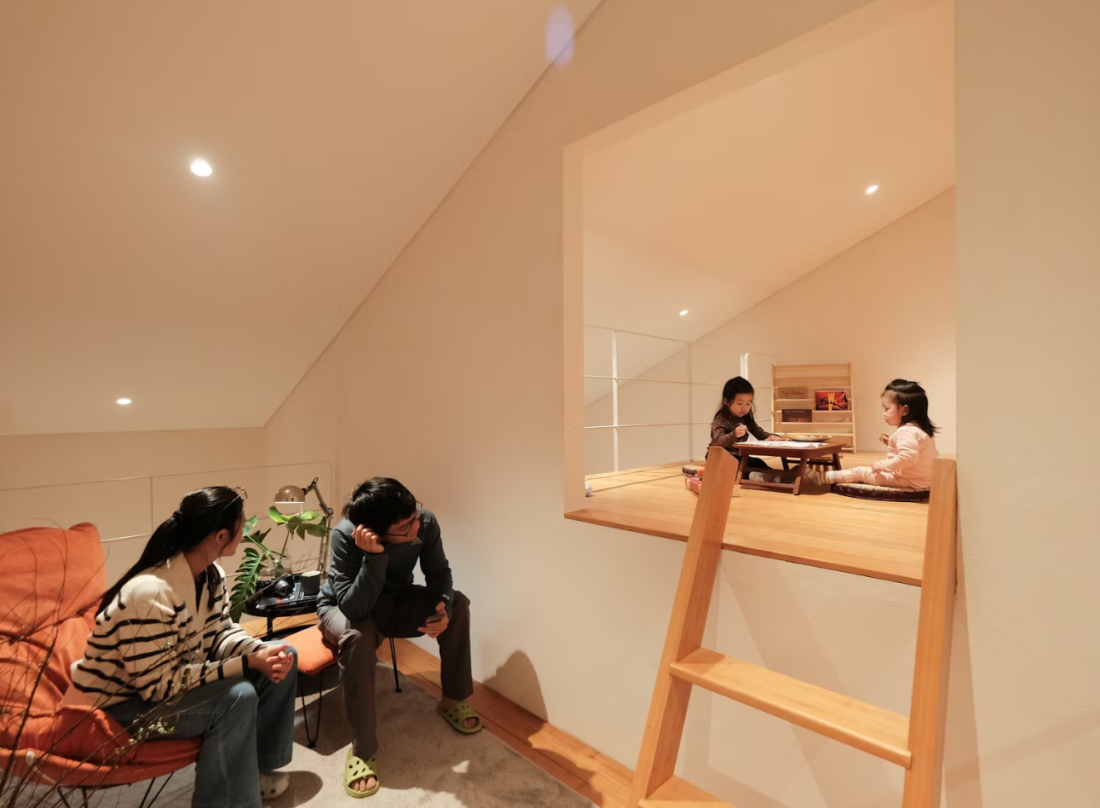 Bên trong ngôi nhà nhỏ có khoảng thông tầng hình kim tự tháp tại Huế- Ảnh 10.