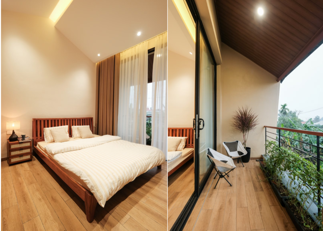 Bên trong ngôi nhà nhỏ có khoảng thông tầng hình kim tự tháp tại Huế- Ảnh 13.