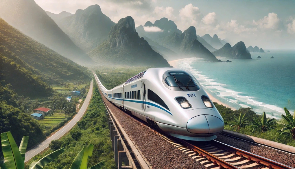 Thông tin mới nhất về tuyến đường sắt tốc độ cao 350km/h, chạy qua 20 tỉnh thành- Ảnh 1. Thông tin mới nhất về tuyến đường sắt tốc độ cao 350km/h, chạy qua 20 tỉnh thành- Ảnh 1.