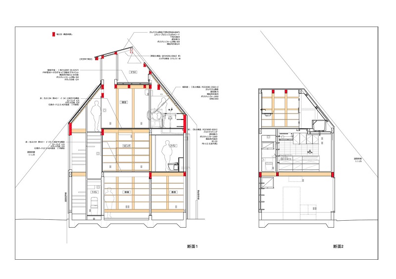 Tối ưu hóa không gian của nhà nhỏ trên lô đất góc 30m2 tại Nhật Tối ưu hóa không gian của nhà nhỏ trên lô đất góc 30m2 tại Nhật