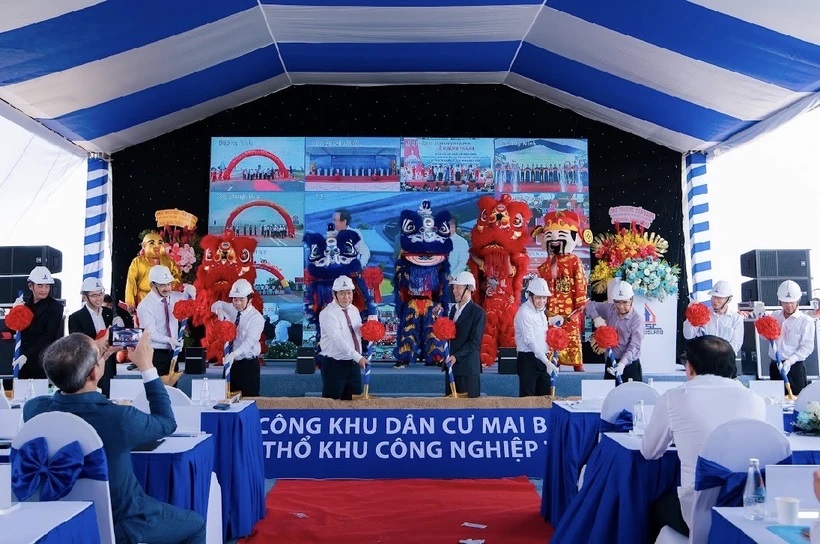 Long An khởi công khu công nghiệp 250ha và khu dân cư gần 150ha- Ảnh 1.