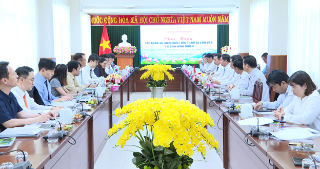 Một huyện của Ninh Thuận được Tập đoàn Hàn Quốc ngỏ ý đầu tư dự án điện khí 4 tỷ USD- Ảnh 1.