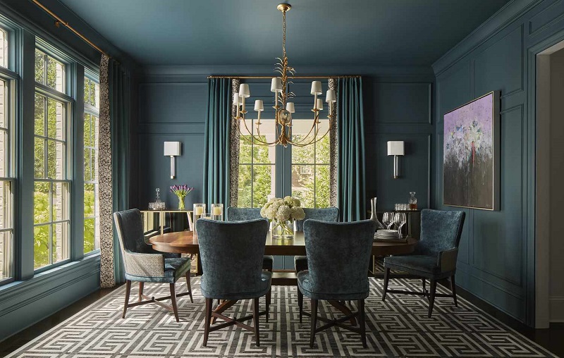 Xu hướng Color Drenching trong thiết kế nội thất: Biến không gian nhà ở thành tác phẩm nghệ thuật