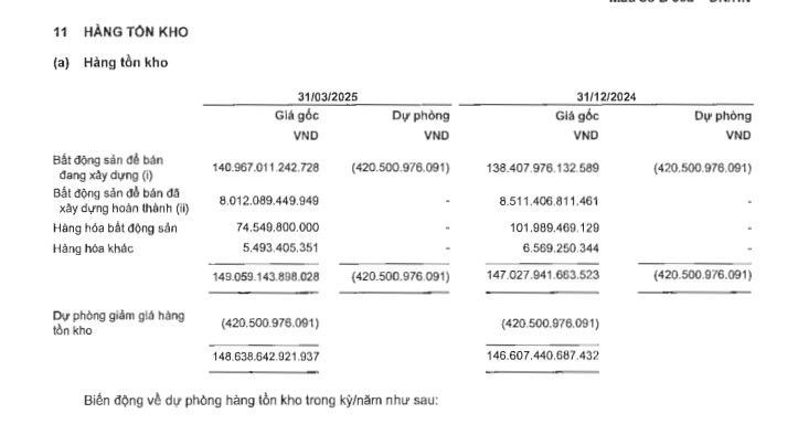 Novaland giảm lỗ trong quý đầu năm, tồn kho gần 150.000 tỷ đồng- Ảnh 2. Novaland giảm lỗ trong quý đầu năm, tồn kho gần 150.000 tỷ đồng- Ảnh 2.