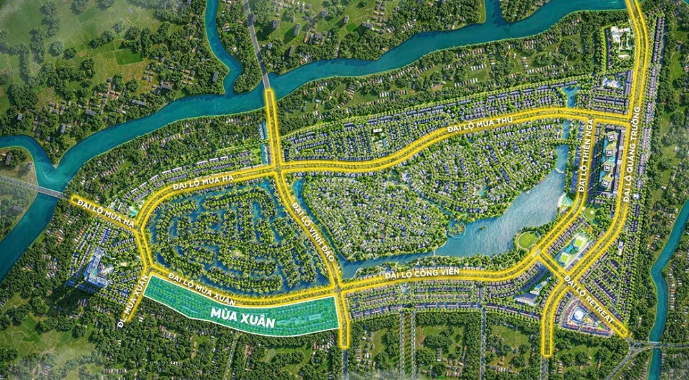 Phân khu Mùa Xuân – Eco Retreat Long An- Ảnh 1.