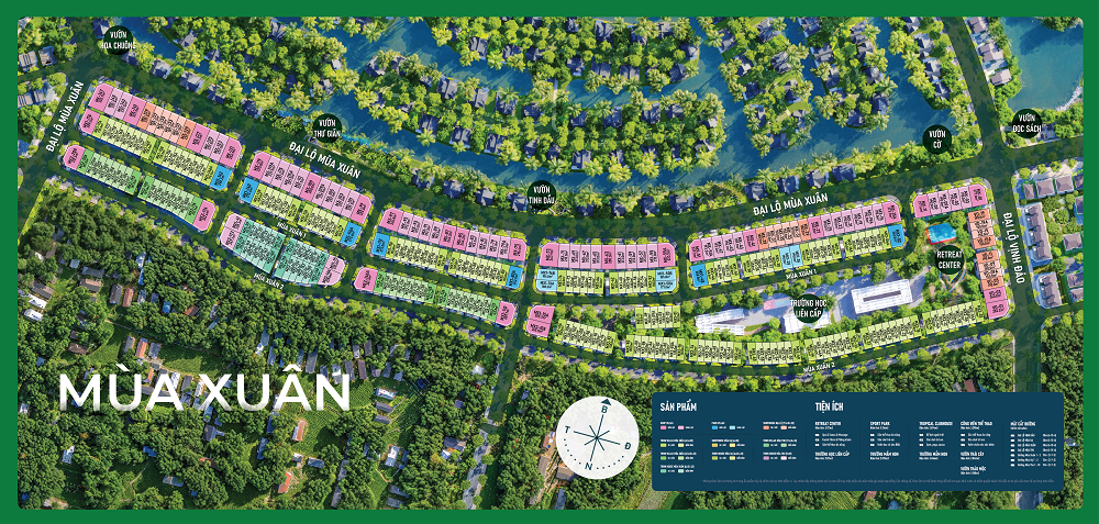 Phân khu Mùa Xuân – Eco Retreat Long An- Ảnh 2.