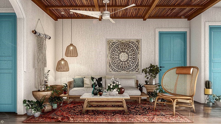 Thiết kế nội thất phong cách Rustic: Mang đến không gian sống mộc mạc, gần gũi thiên nhiên