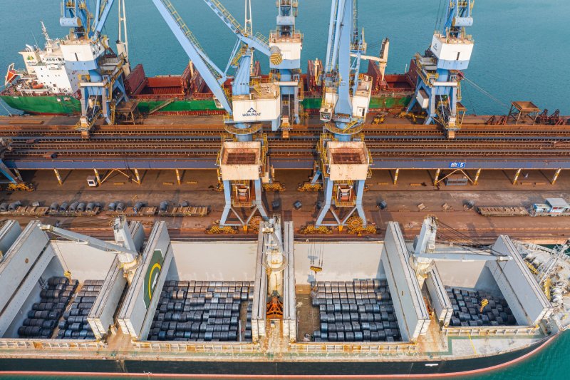 Nhà sản xuất thép lớn nhất Việt Nam đón nhận tin vui từ thị trường Mỹ- Ảnh 1. Nhà sản xuất thép lớn nhất Việt Nam đón nhận tin vui từ thị trường Mỹ- Ảnh 1.