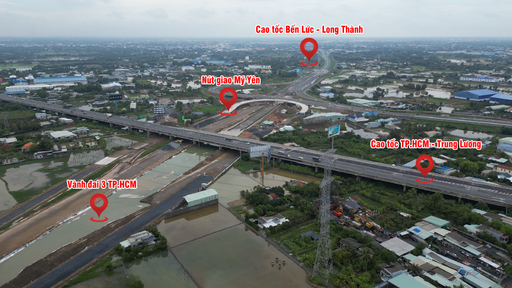 Toàn cảnh “siêu nút giao” kết nối 3 cao tốc hơn 110.000 tỷ đồng tại Long An- Ảnh 3.