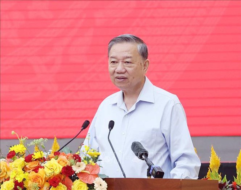 Tổng Bí thư Tô Lâm làm việc tại tỉnh Lâm Đồng- Ảnh 1.