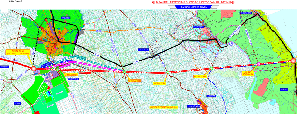 Thông tin mới nhất về tuyến cao tốc nối TP Cà Mau đến Đất Mũi- Ảnh 1.