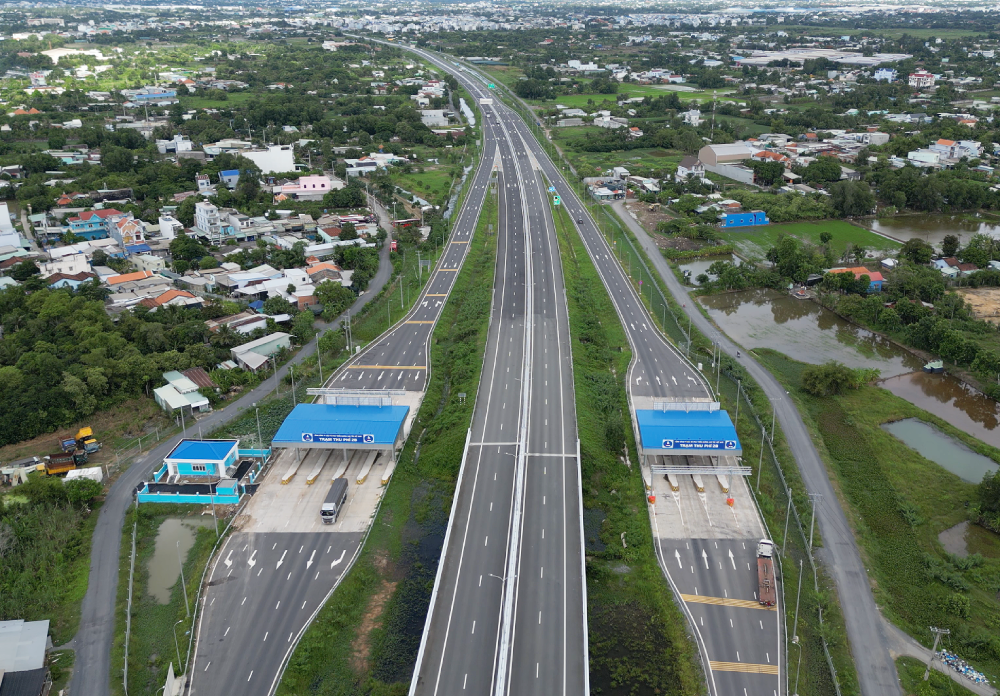 Cao tốc Bến Lức - Long Thành thu phí từ ngày 10/8