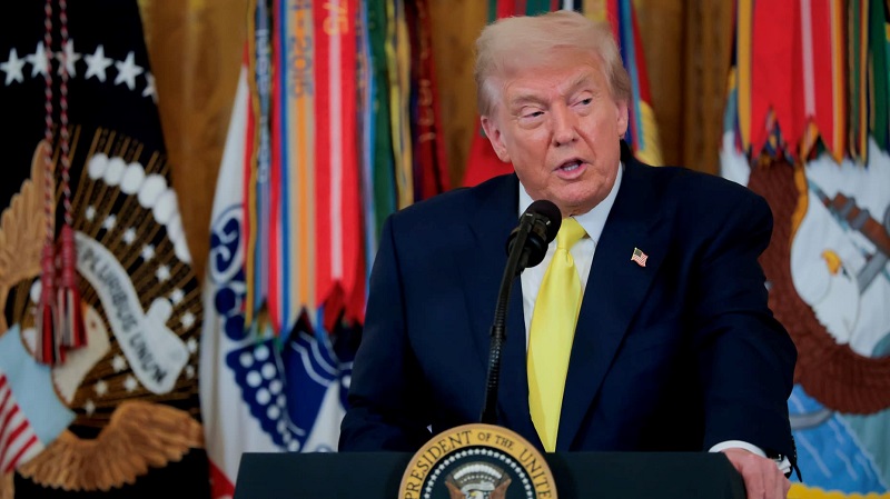 Ông Trump cảnh báo tòa án Mỹ không chặn thuế quan, khẳng định đây là “đòn bẩy” cho chứng khoán- Ảnh 1. Ông Trump cảnh báo tòa án Mỹ không chặn thuế quan, khẳng định đây là “đòn bẩy” cho chứng khoán- Ảnh 1.