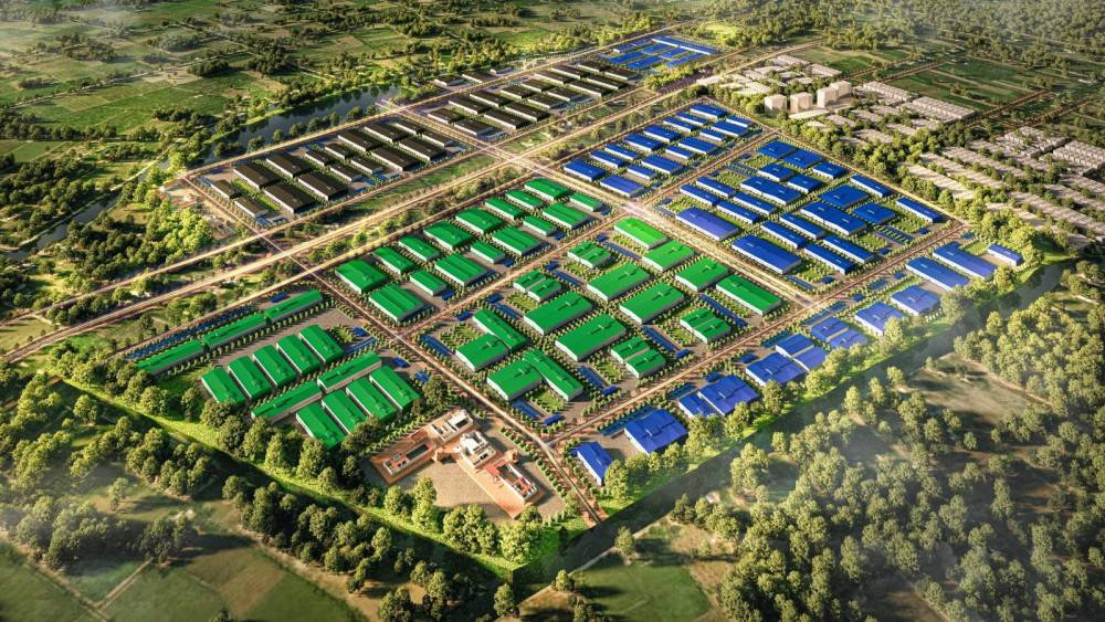 Tây Ninh khởi công khu công nghiệp hơn 170ha - Ảnh 1.