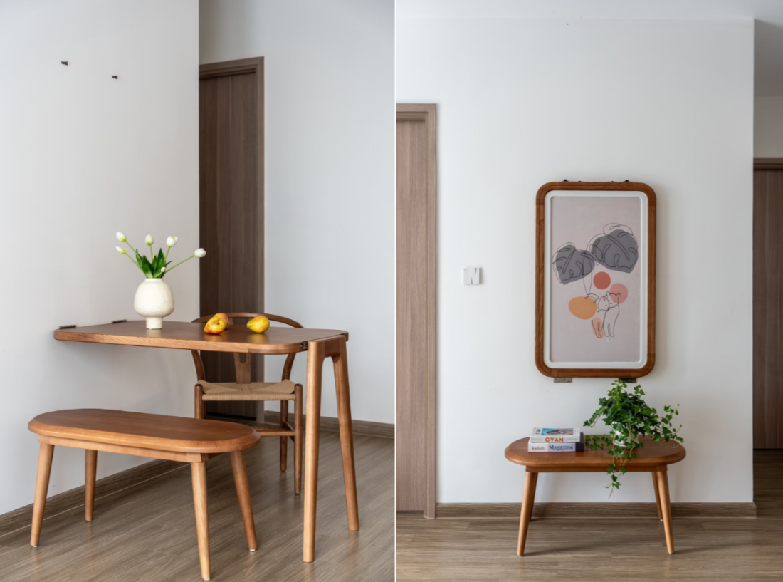 Căn hộ 50m2 Hà Nội thiết kế vừa vặn cho gia đình trẻ- Ảnh 6.