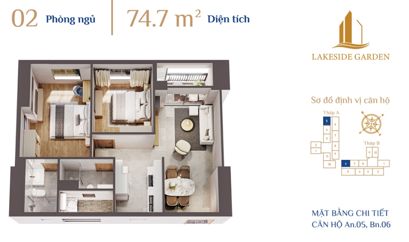 Lakeside Garden: Dự án căn hộ tại Hải Phòng - Ảnh 3.