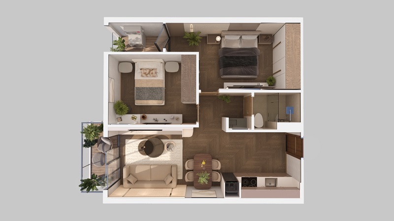 Eco Riverside Hải Phòng: Phân khu trung tầng dự án Ecorivers Hải Dương- Ảnh 2.