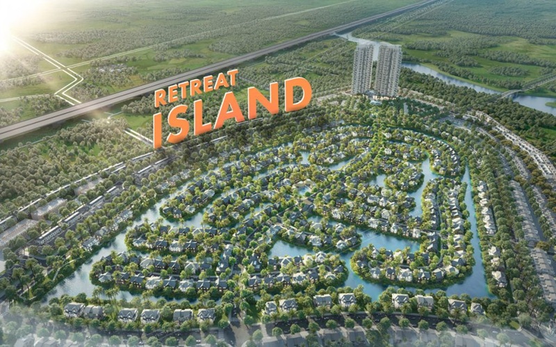 Retreat Island: Phân khu biệt thự tại khu đô thị Eco Retreat- Ảnh 1.