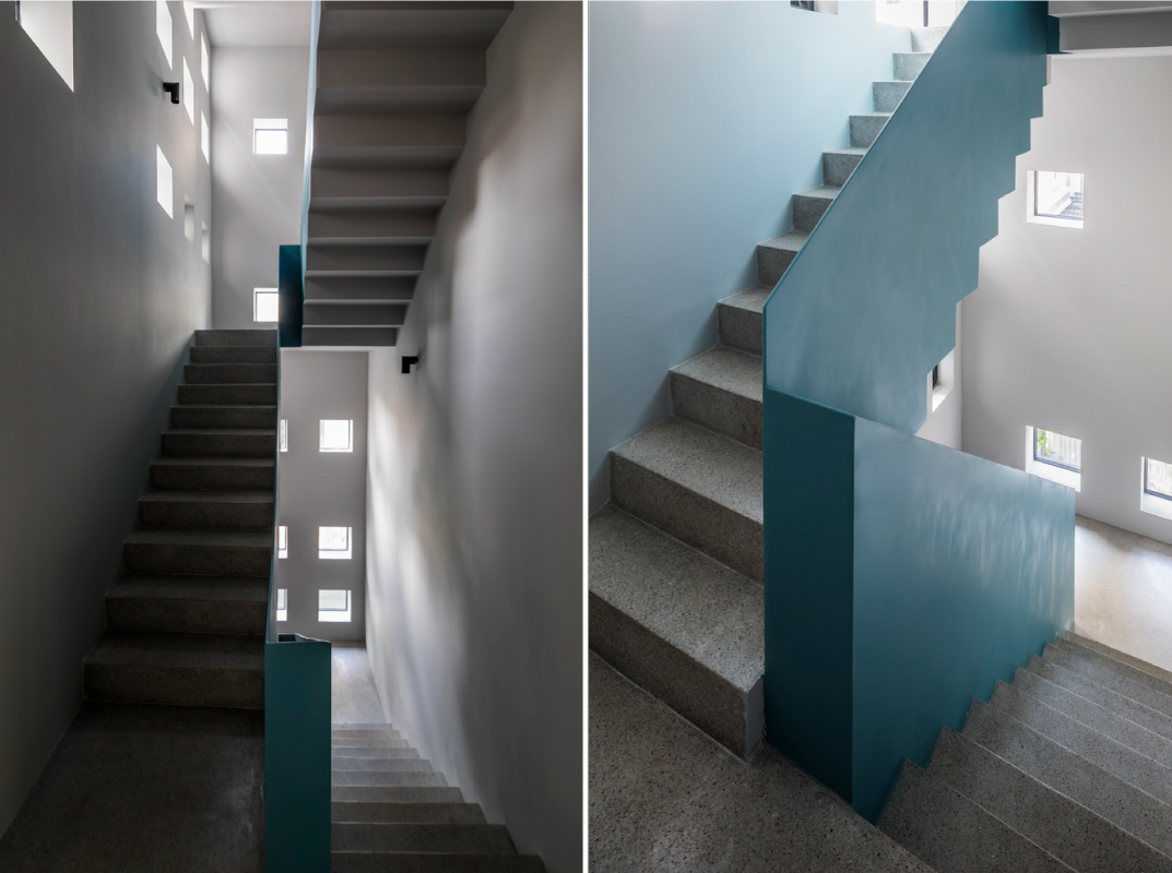 Nhà bê tông nghiêng mái đỏ thiết kế linh hoạt cho ở và kinh doanh tại TP.HCM- Ảnh 6.