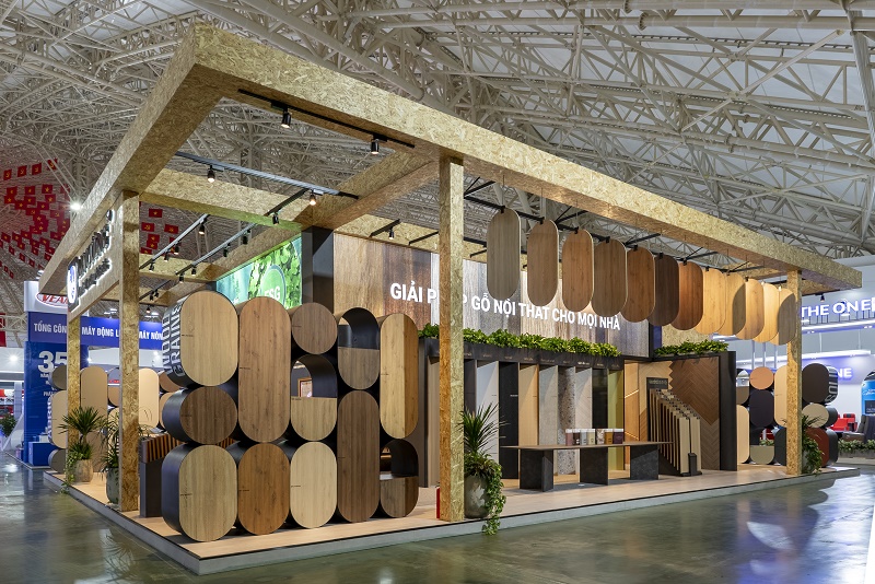 An Cường nổi bật tại Triển lãm “80 năm thành tựu kinh tế - xã hội Việt Nam” - Ảnh 2.