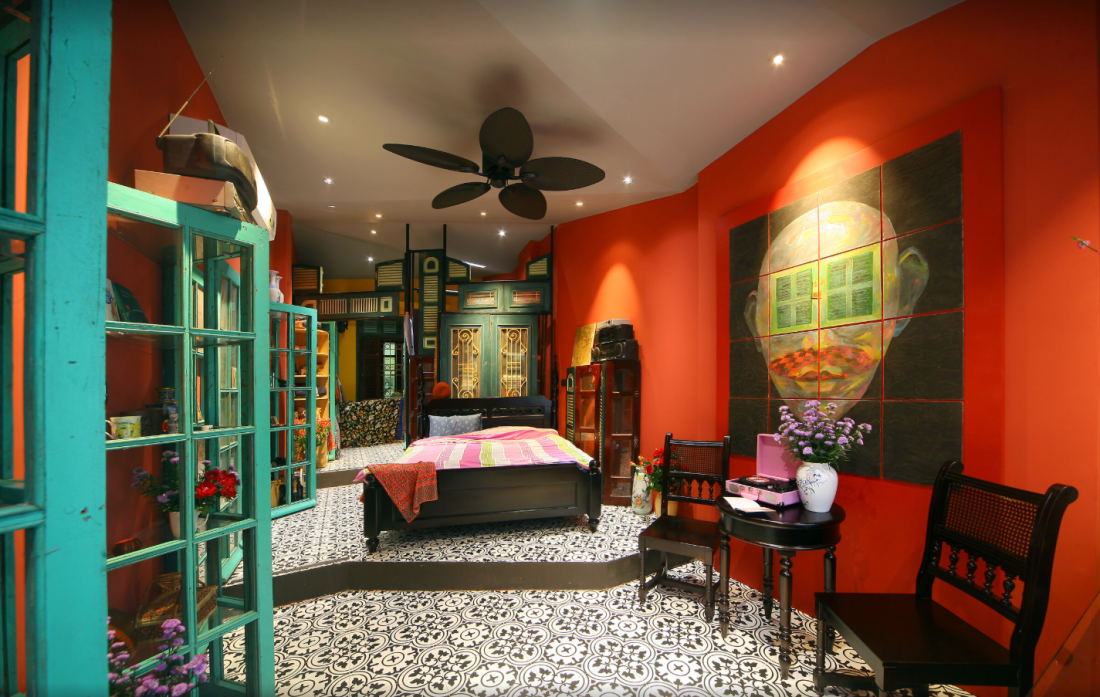 Ngôi nhà "độc bản" Hà Nội từ bộ sưu tập cửa- Ảnh 2. Ngôi nhà "độc bản" Hà Nội từ bộ sưu tập cửa- Ảnh 2.