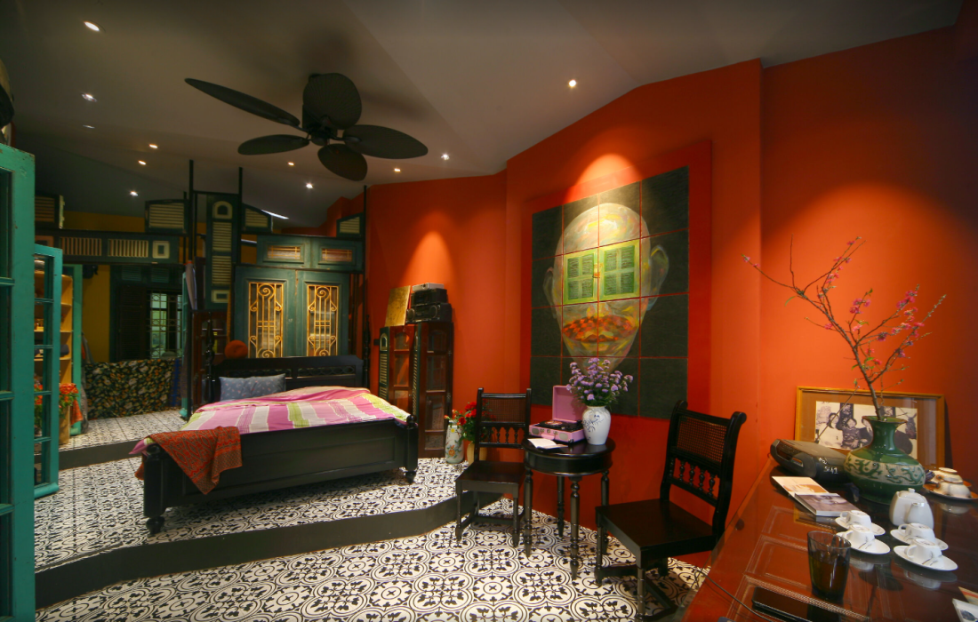 Ngôi nhà "độc bản" Hà Nội từ bộ sưu tập cửa- Ảnh 8. Ngôi nhà "độc bản" Hà Nội từ bộ sưu tập cửa- Ảnh 8.