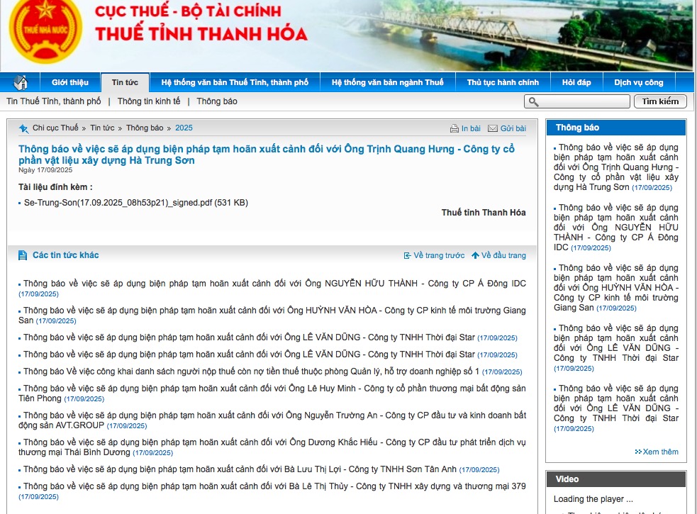 TPHCM Công Bố Danh Sách Doanh Nghiệp Nợ Thuế: Bất Động Sản Chiếm Đa Số