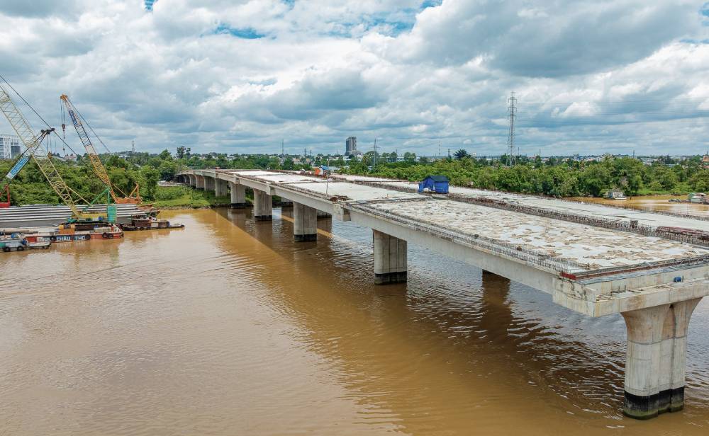 Tiến độ cầu Thống Nhất trong dự án hơn 1.500 tỷ đồng tại Đồng Nai- Ảnh 1. Tiến độ cầu Thống Nhất trong dự án hơn 1.500 tỷ đồng tại Đồng Nai- Ảnh 1.