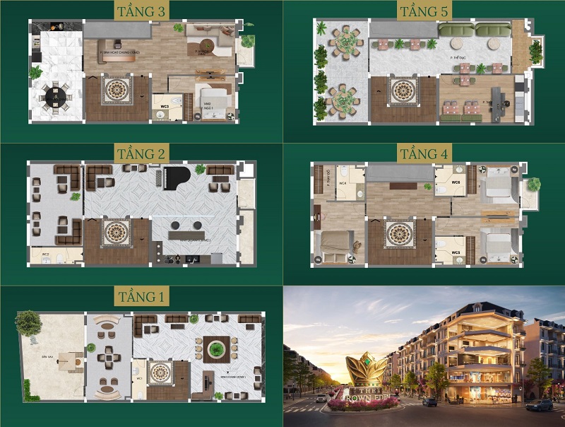 The Crown Eden: Dự án biệt thự, shophouse tại Bắc Ninh- Ảnh 4.