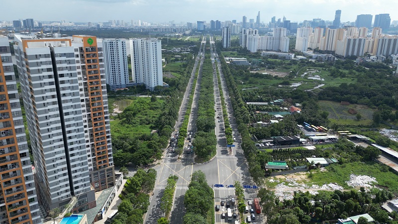 TP.HCM sẽ làm làn riêng cho xe đạp trên đường Mai Chí Thọ