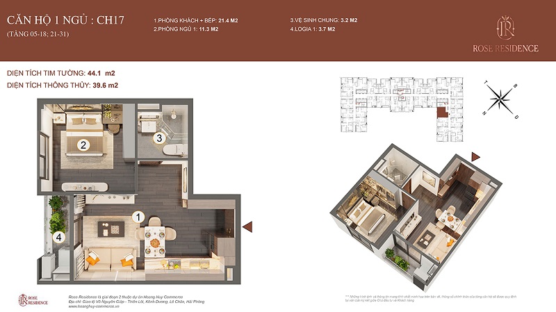 Tòa Rose Residence: Chung cư Hoàng Huy Commerce Hải Phòng- Ảnh 3.