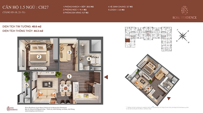 Tòa Rose Residence: Chung cư Hoàng Huy Commerce Hải Phòng- Ảnh 4.